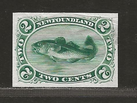 NEWFOUNDLAND  SC# 24P  VF PROOF