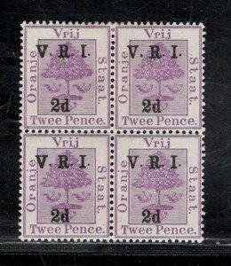 ORANGE RIVER COLONY  SC#46E + 46I B/4 THICK 'V'+NORMAL VF/OG