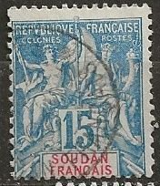 French Sudan ||| Scott # 9 -  Used
