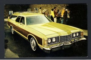 USA POSTAL HISTORY CAR AUTO 1973 Ford LTD Country Squire station wagon postcard