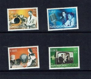 Ireland: 2001, Broadcasting, MNH set