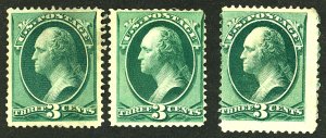 U.S. #184 MINT NG SET