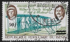 Benin # C339 - Wright Brothers - Overprint - used