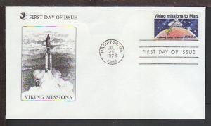 US 1759 Viking Missions 1978 Readers Digest U/A FDC 