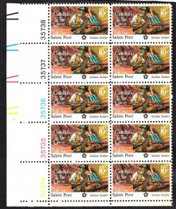 United States Scott #1560 Mint Plate Block NH OG, 10 beautiful stamps!