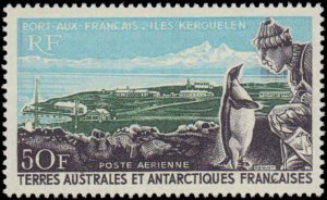 French Southern & Antarctic Territory #C13-C14, Complete Set(2), 1968-1969, H...
