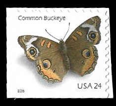 PCBstamps   US #4001a Bk Sgl., 24c Butterfly, MNH, (19)