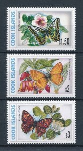 [113717] Cook Islands 1998 Insects butterflies papillons Flora  MNH