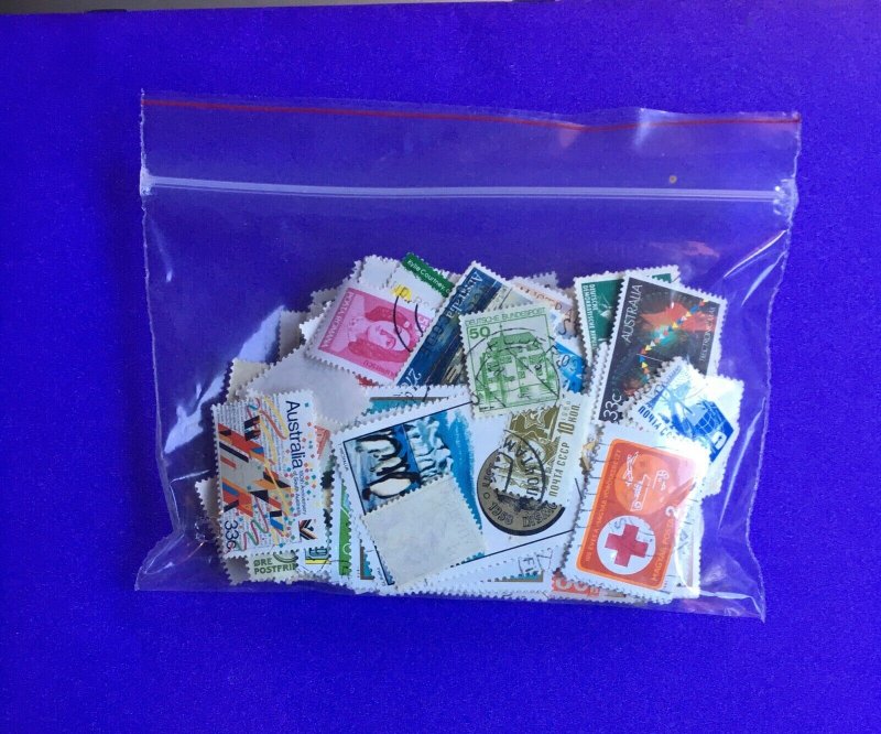 World Stamps 1750-2000+ Total in 5 Lots