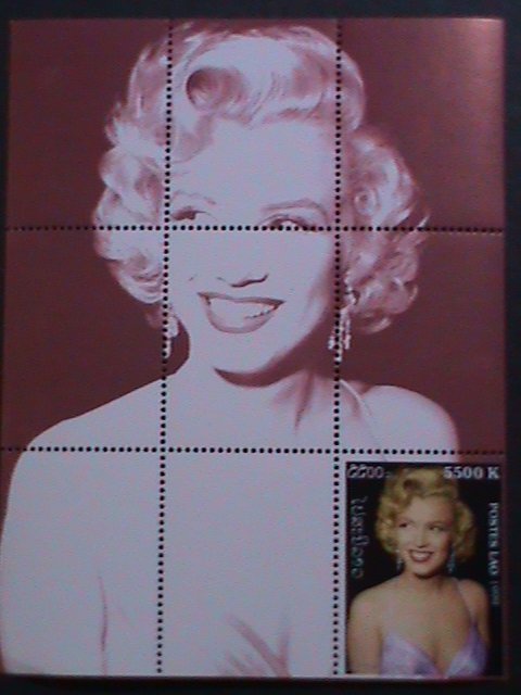 ​LAOS- 1999-RARE SEXY MARLYN MONROE-FAMOUS MOVIE STAR MNH S/S VERY FINE