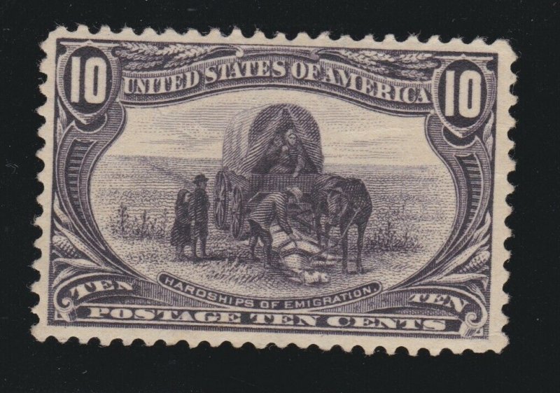 US 290 10c Trans-Mississippi Mint VF OG NH SCV $425