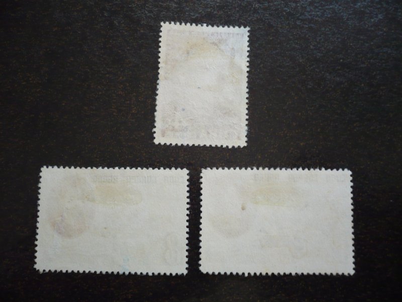 Stamps - Cuba - Scott# 549,C127-C128 - Used Set of 3 Stamps