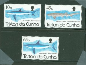 Tristan da Cunha #551-553 Mint (NH) Single (Complete Set)