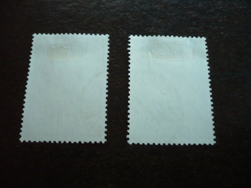 Stamps - Federated Malay States - Scott# 96-97 - Used Set of 2 Stamps