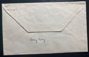 1960 Hong Kong Slogan Cancel cover Eighteen Exhibition Products