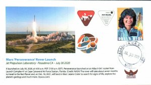 2020 Mars 'Perseverance' Rover Launch to Mars JPL Pasadena 30 July