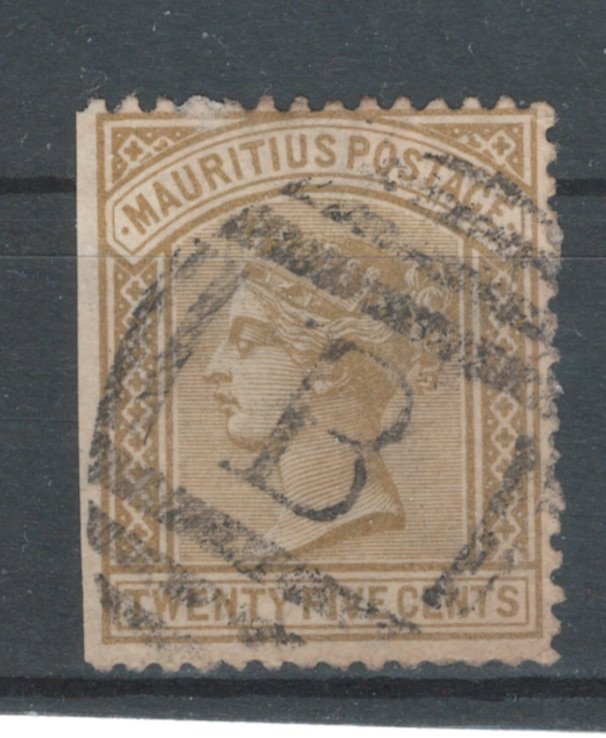 Mauritius 1879 Queen Victoria 25c Scott # 64 Used