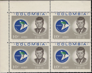 Colombia 1963 #C455 - J.F. Kennedy