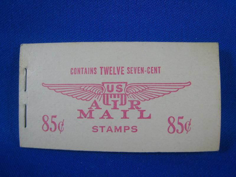 UNITED STATES  SCOTT #BKC8  - AIR MAIL BOOKLET   (NS7)