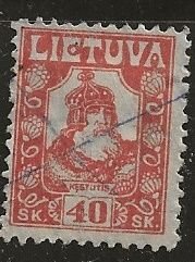 Lithuania ^ Scott # 105 - Used