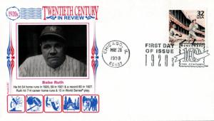 #3184a Babe Ruth Panda FDC