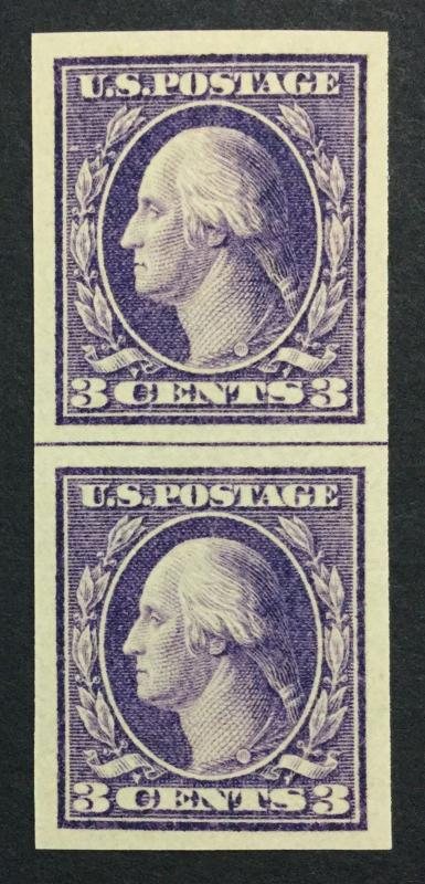 MOMEN: US #484 LINE PAIR MINT OG NH XF $45 #22742