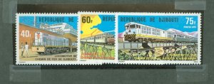 Djibouti #485/4878 Unused Multiple (Train)