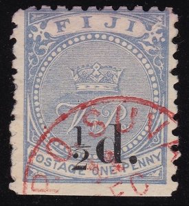 1892 FIJI, SG n . 72 ultramarine USED