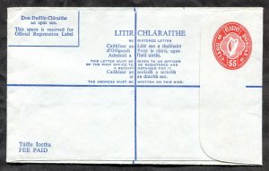 p471 - IRELAND Unused Registered Letter Envelope / Cover