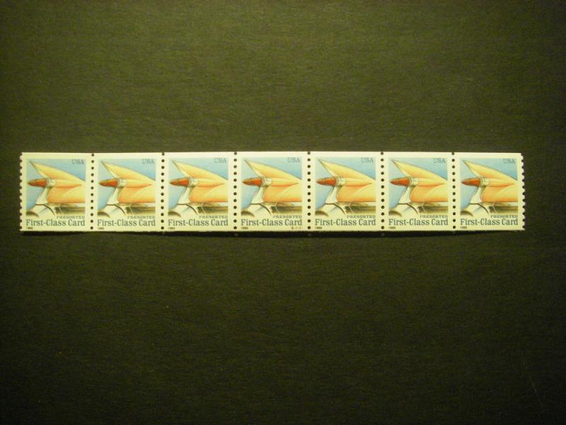 Scott 2909, 15 cent Tail Fin, PNC7 #S11111, MNH Beauty