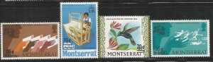 MONTSERRAT 315-318 MNH, INC SET, CENTENARY OF THE UNIVERSAL POSTAL UNION