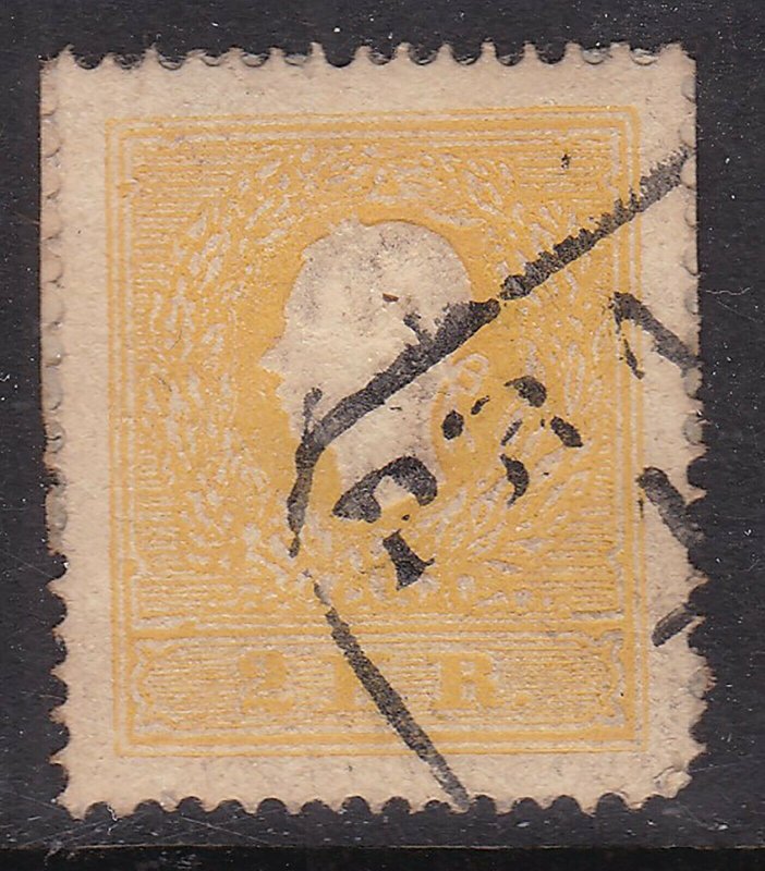 AUSTRIA ^^^^1858- YT#11  used  CLASSIC   $ 77.00@ ha2958ostt9 