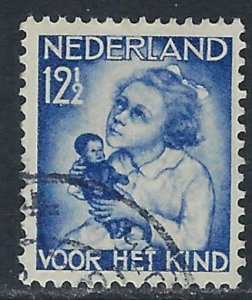 Netherlands B76 Used 1934 issue (ak5511)