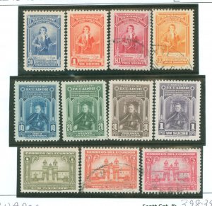 Ecuador #398-399/C91-C94/ Unused Single