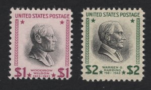 United States MINT Scott Number 832 833  MNH   F-VF -  BARNEYS