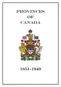 Provinces of  Canada 1851-1949 PDF(DIGITAL) STAMP ALBUM PAGES