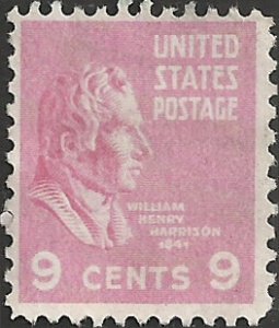 # 814 USED WILLIAM H. HARRISON