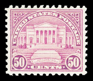 Scott 701 1931 50c Arlington Rotary Press Issue Mint VF OG NH Cat $50