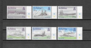 ST HELENA 2001 SG 832/837 MNH