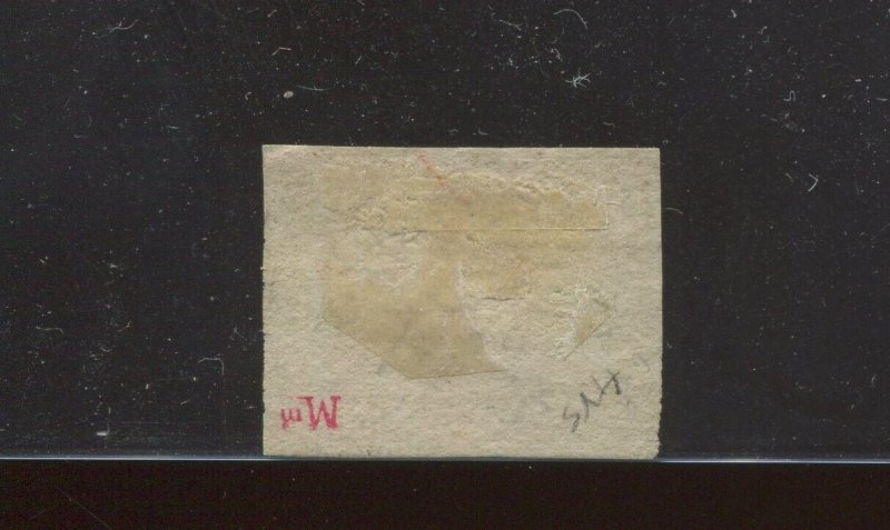 1LB9b City Carrier Dept Short Rays Variety Stamp (BX 3993) 