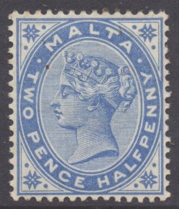 Malta Scott 11 - SG26, 1885 Victoria 2.1/2d MH*