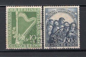 Berlin 1950 Philharmonic Music Set of 2 Used #9NB4-5 CV$175