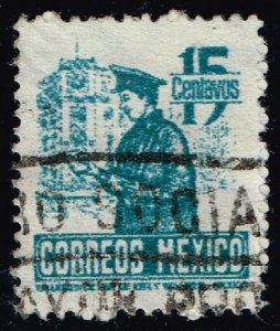 Mexico #825 Postman; Used (0.25) (2Stars)