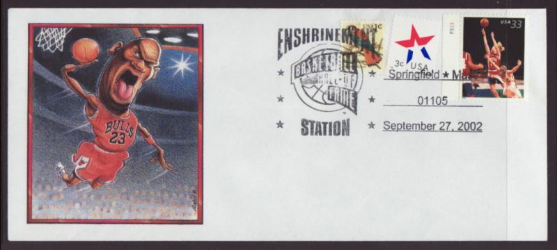 US Basketball Hall of Fame,Springfield,MA 2002 # 10 Cover