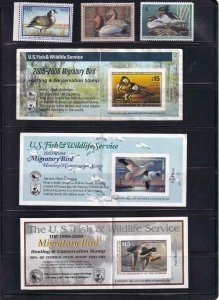 Federal Ducks, MNH, Folded, Face $135.00 (S19225)