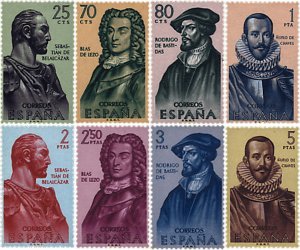 130850 MNH ESPAÑA 1961 CONQUISTADORES DE NUEVA GRANADA