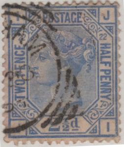 82 SG157 Plate 22  2 1/2d J-I