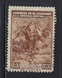 EL SALVADOR C76 VFU COFFEE Z5776-1