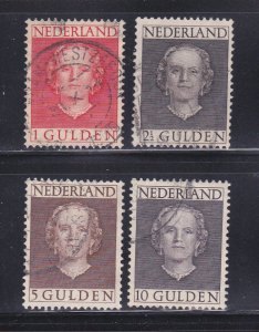 Netherlands 319-322 Set U Queen Juliana