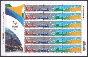 2015 Brazil 4251-4253ZB 2016 Paralympic Games in Rio de Janeiro 26,00 €